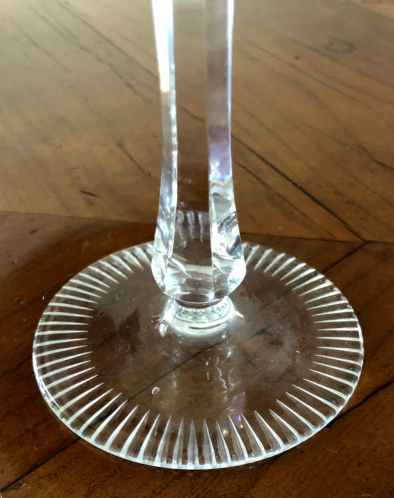 9 Calici Antichi in Cristallo di Boemia, primo '900 5