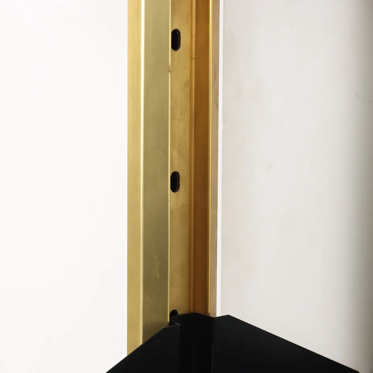 Metal and aluminium bookcase, late 20th century 7