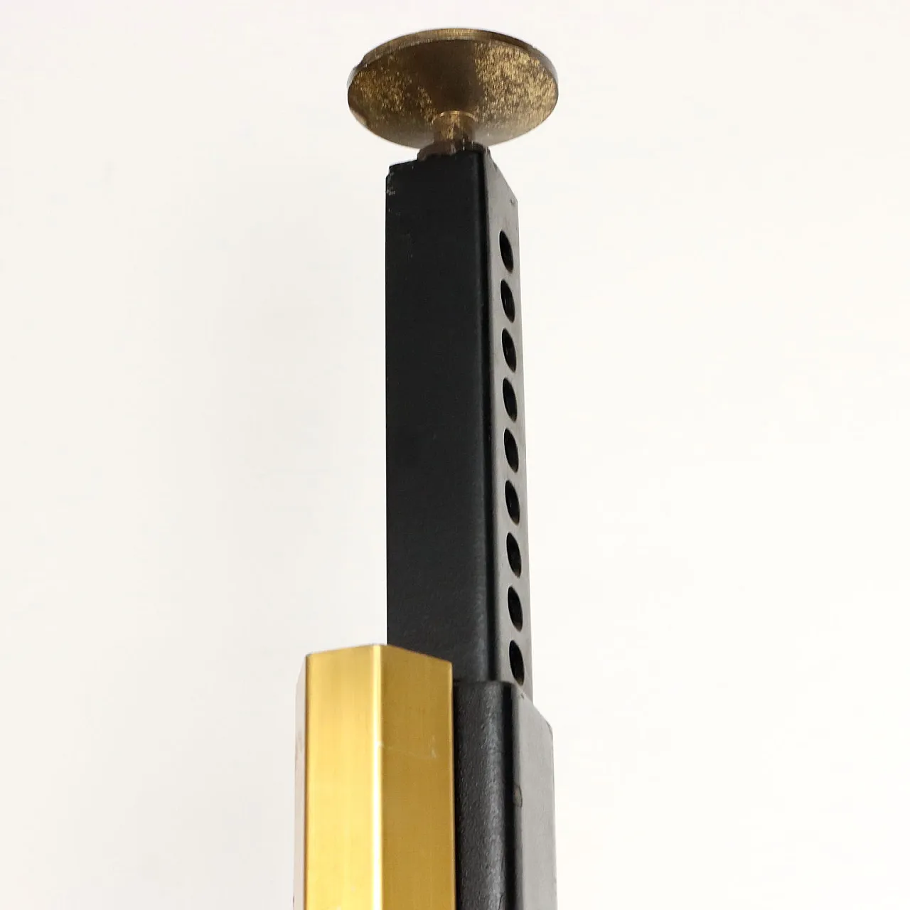 Metal and aluminium bookcase, late 20th century 10