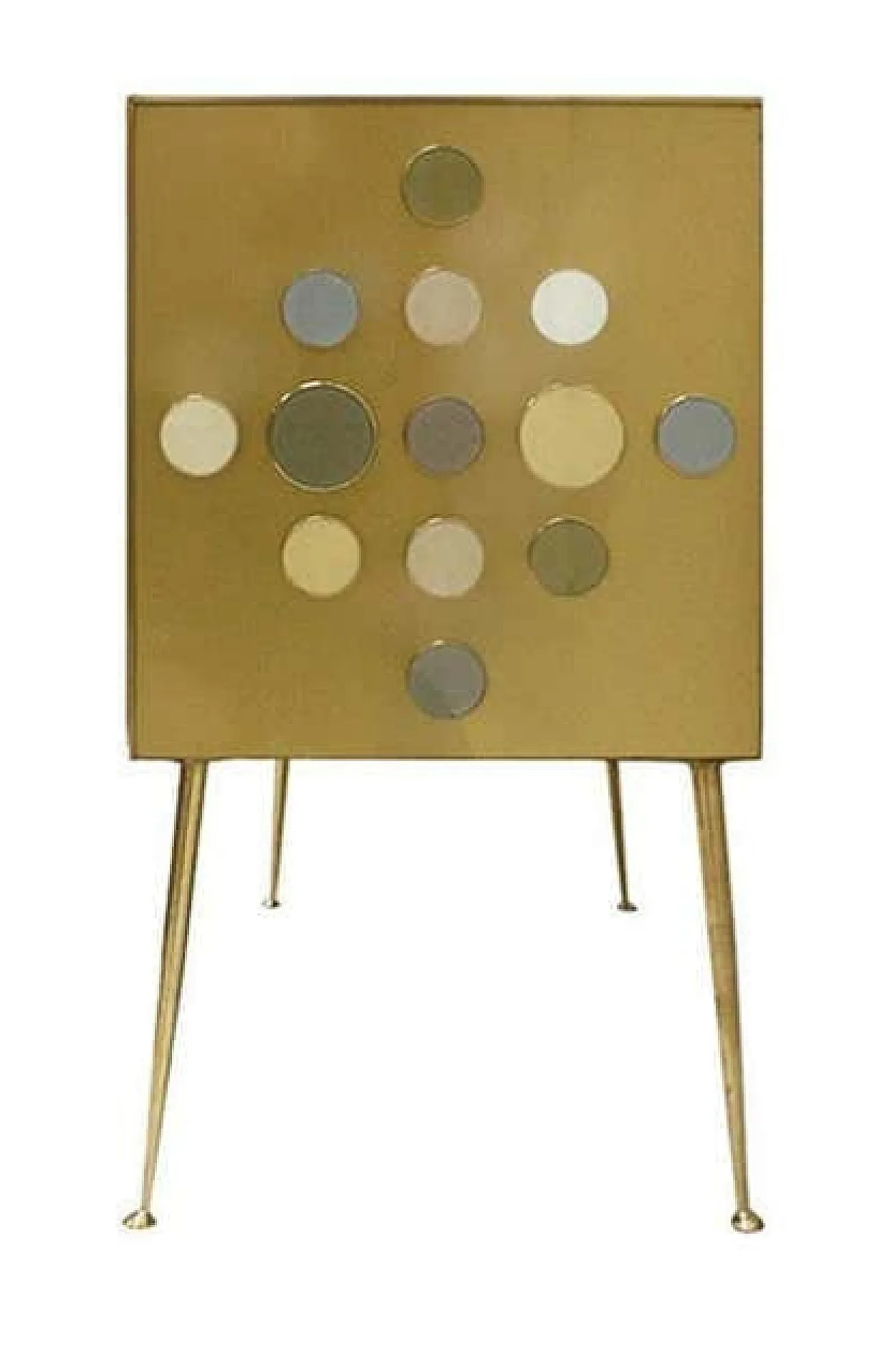 Comodo a tre cassetti fatto a mano in stile Murano, anni '90 1