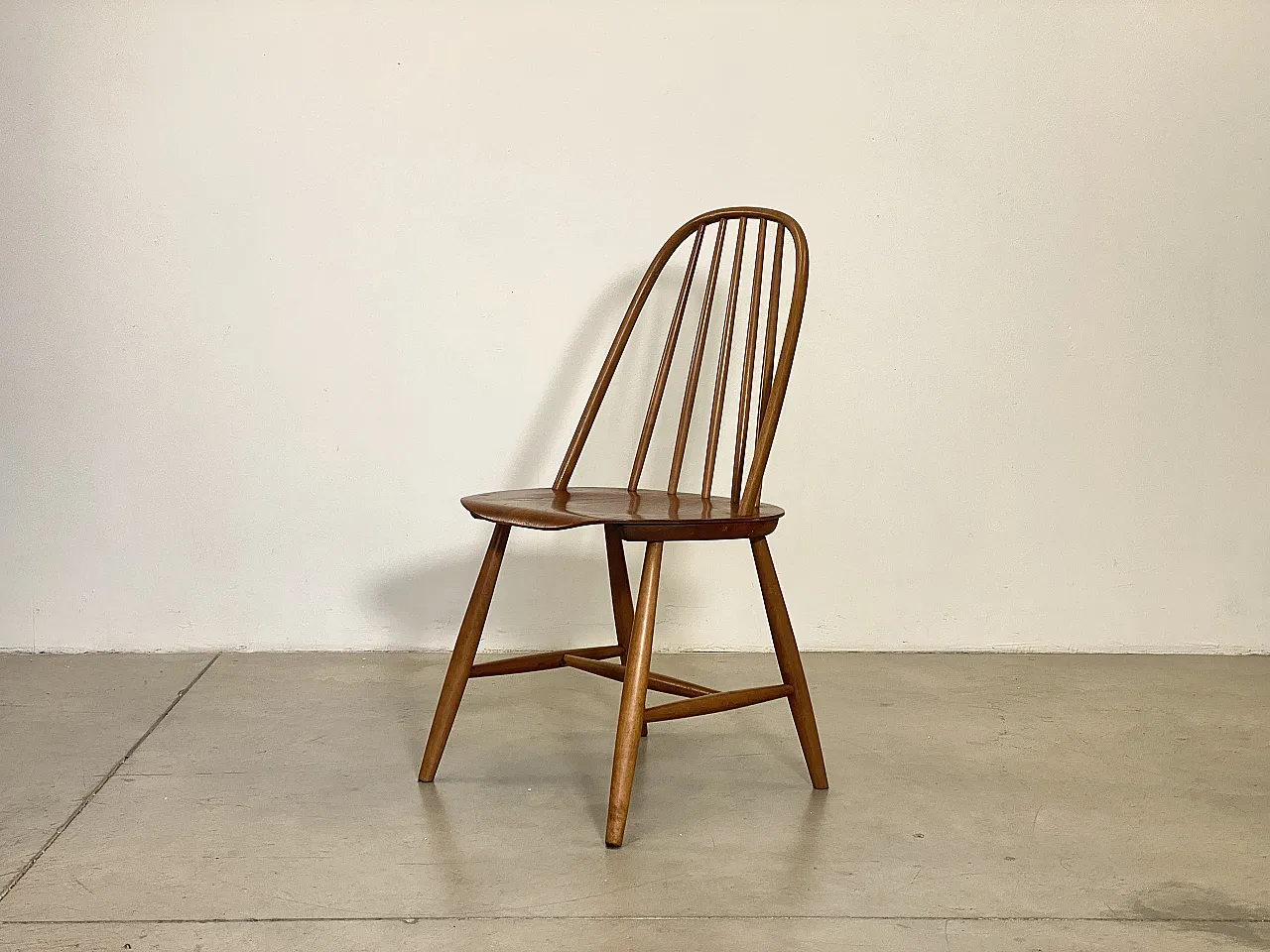 Teak wood chair, 60s 8