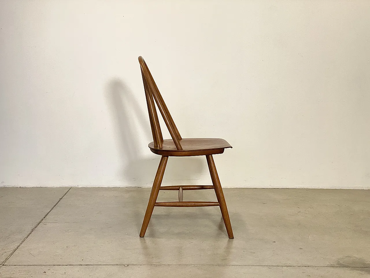 Teak wood chair, 60s 9