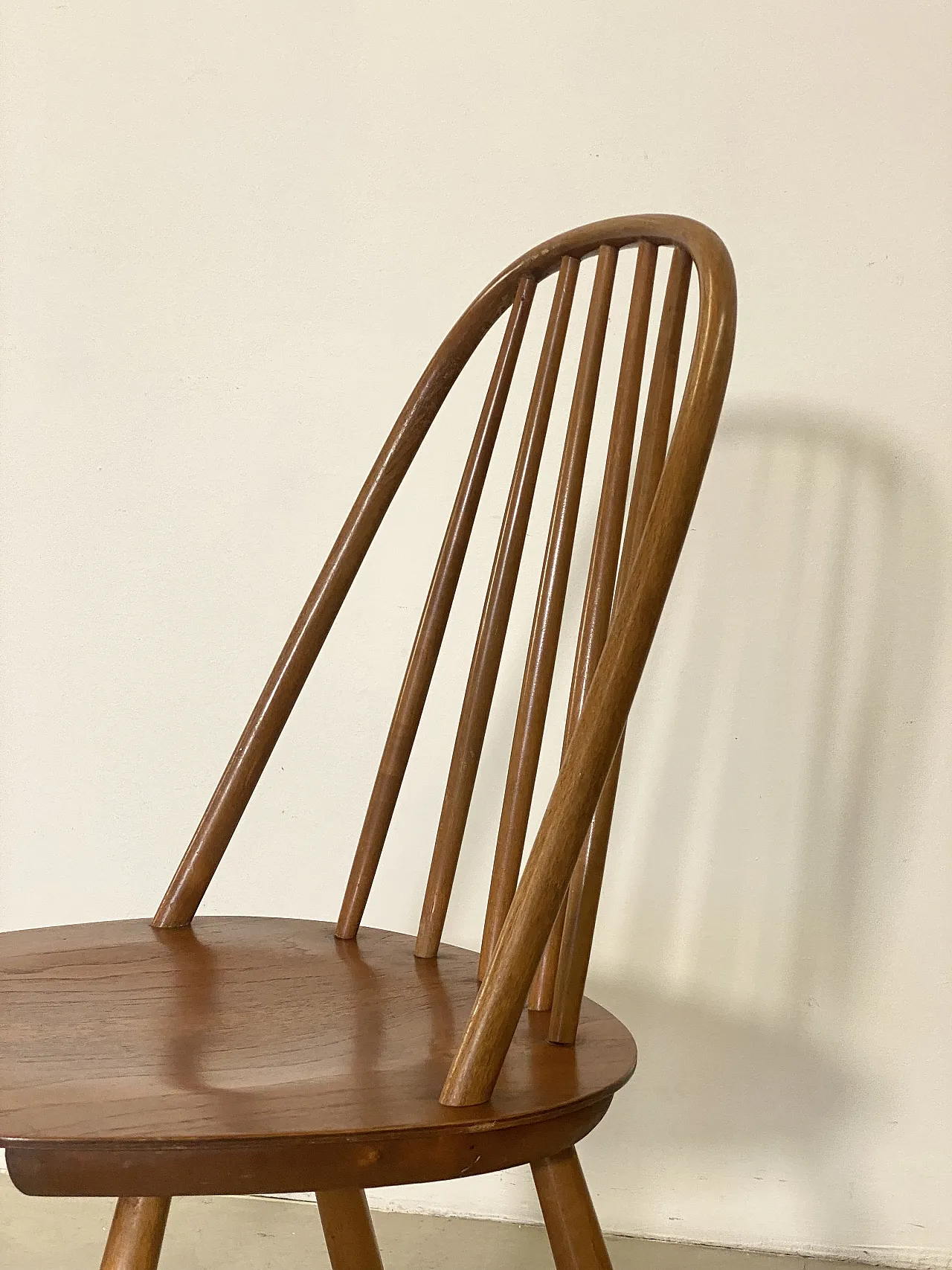 Teak wood chair, 60s 13