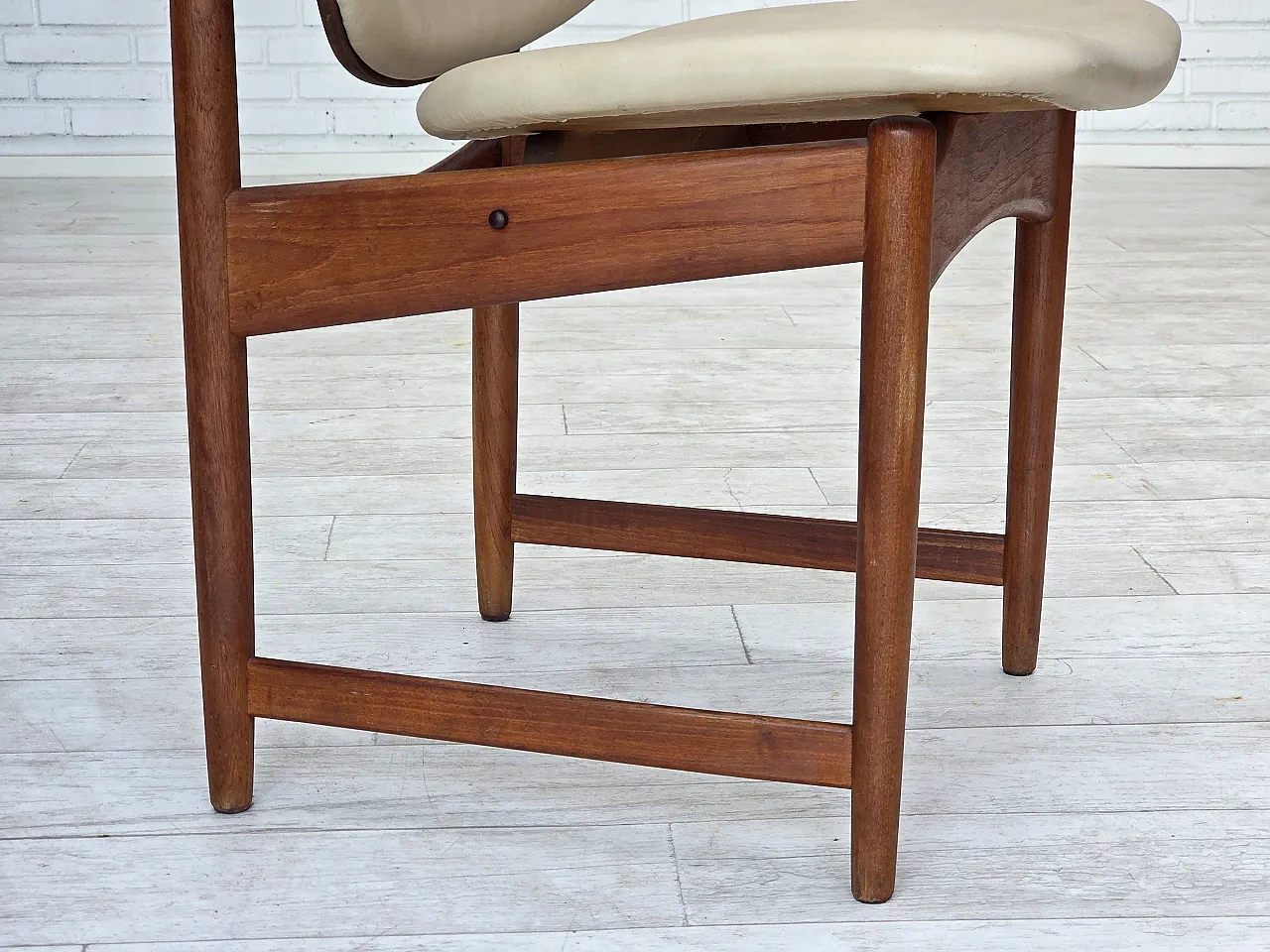 1960s, Danish design by Arne Vodder, set of 3 chairs, teak wood, furni 6
