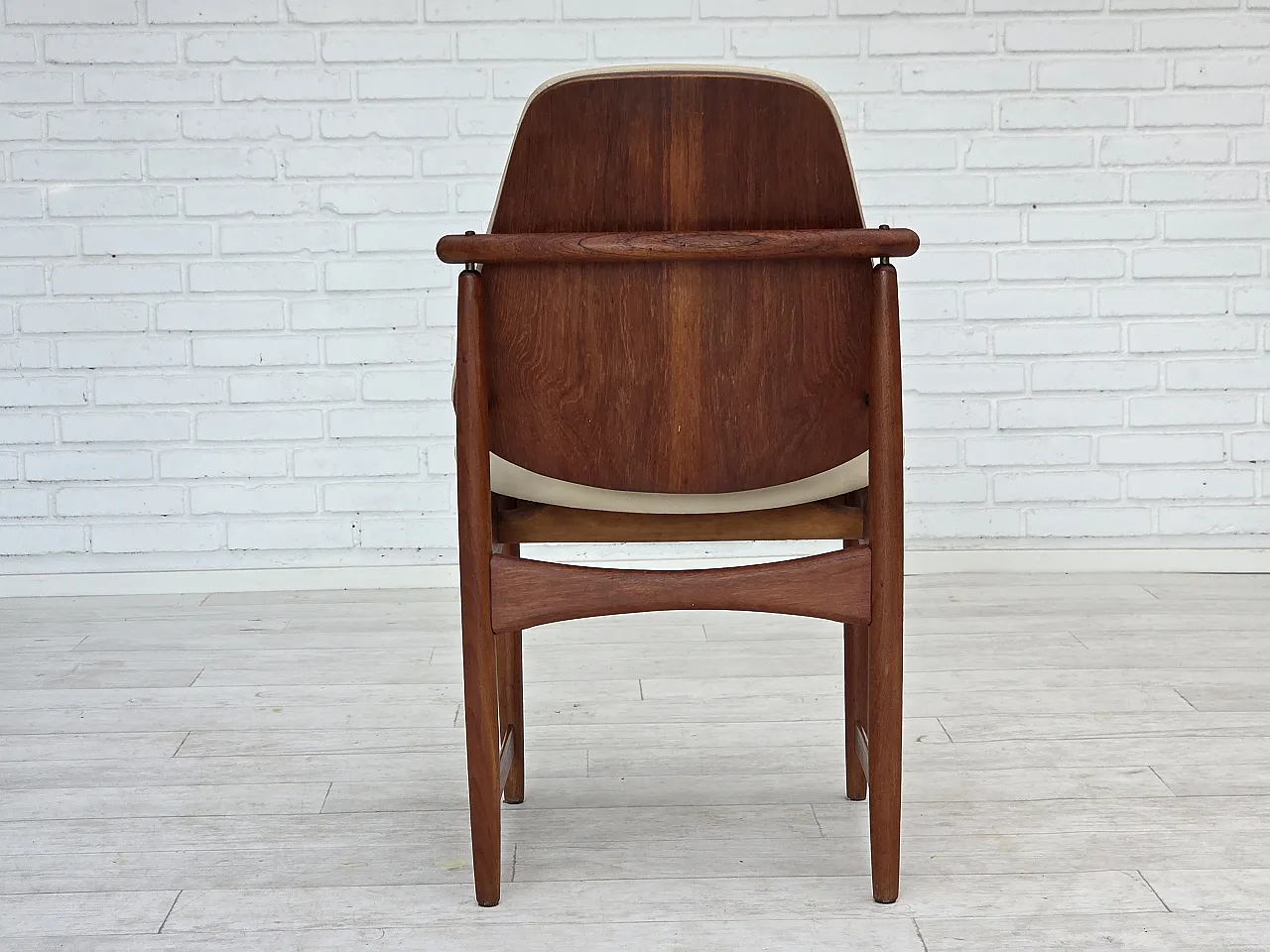 1960s, Danish design by Arne Vodder, set of 3 chairs, teak wood, furni 14