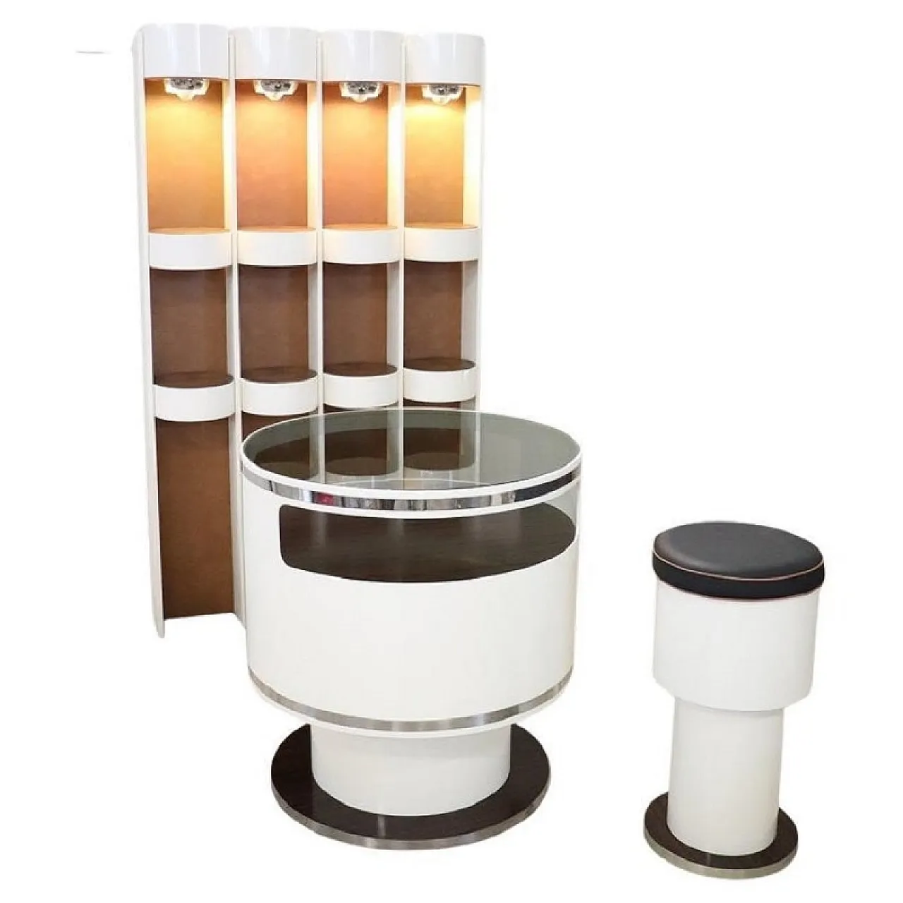 Space Age Bar Corner with counter, 1960s 1