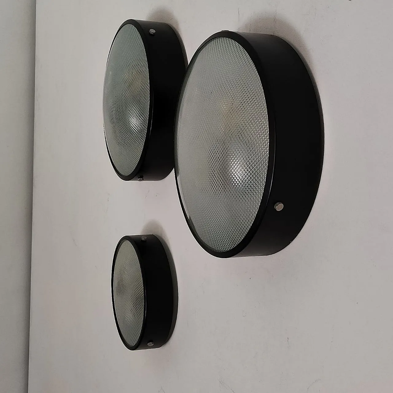 Lampade da soffitto mod. 3001 Gino Sarfatti per Arteluce, Italy, 50s 11