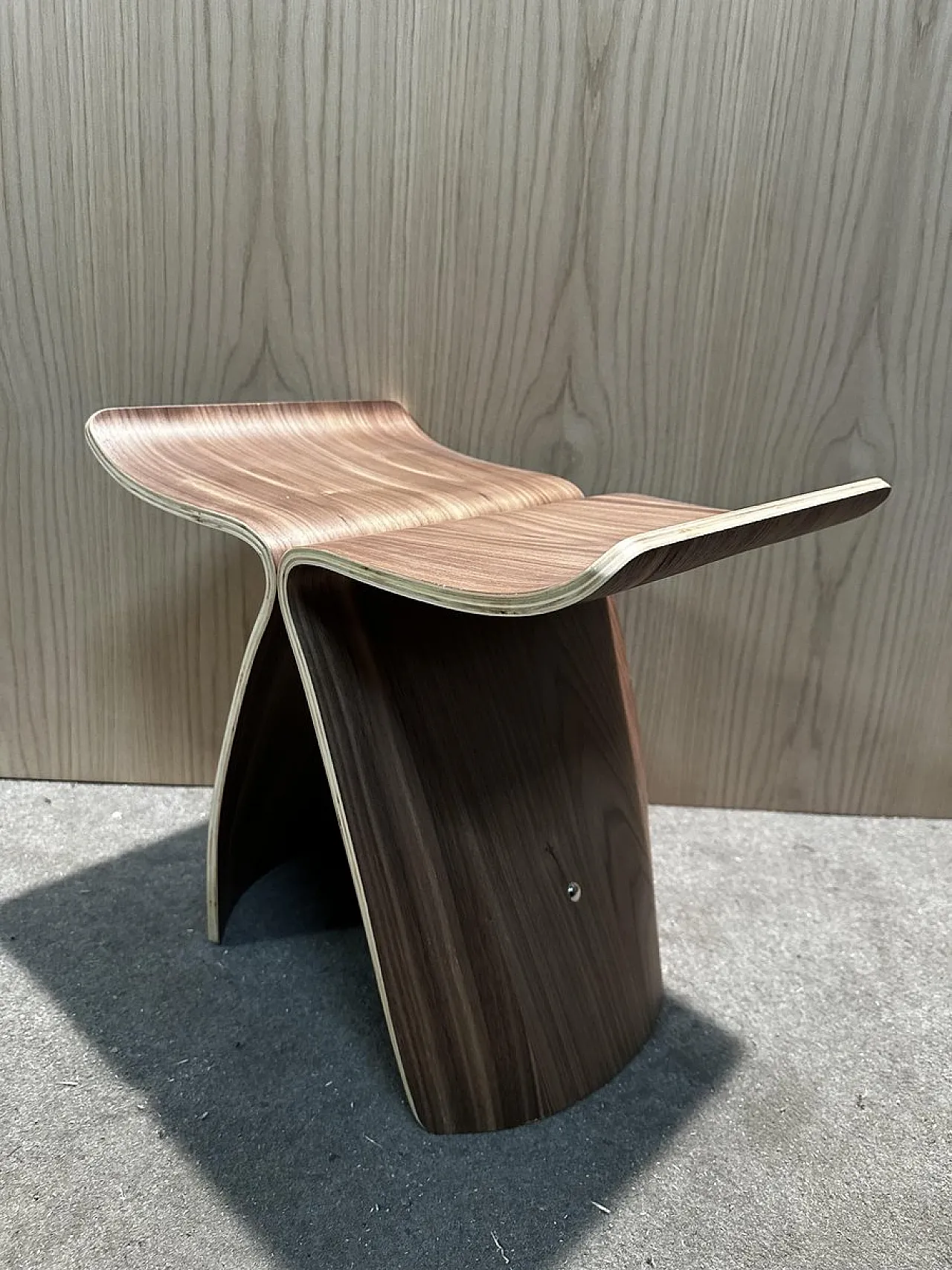 Butterfly stool by Sori Yanagi for Vitra bended wood, 2000s 2