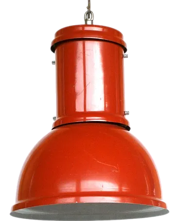 Lampada da soffitto industriale di Fontana Arte, anni '60