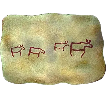 Pannello decorativo smaltato e placcato in rame di WA Bolin, anni '50