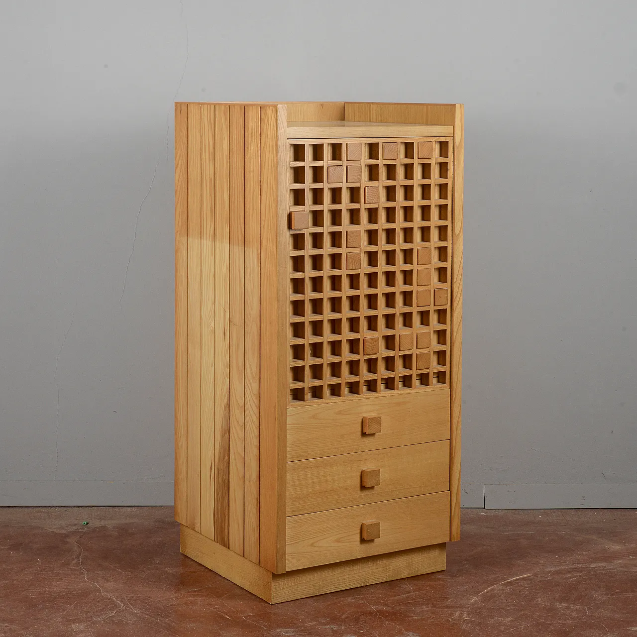 Wooden sideboard by Oreste Massetani, 1970s 2