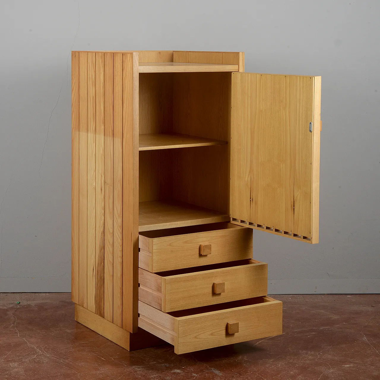 Wooden sideboard by Oreste Massetani, 1970s 3