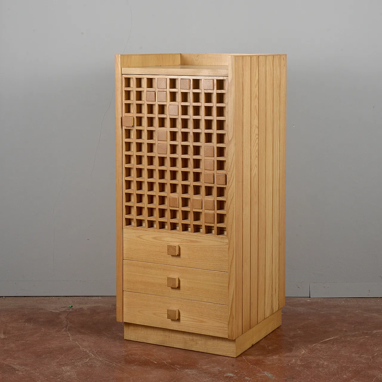 Wooden sideboard by Oreste Massetani, 1970s 7