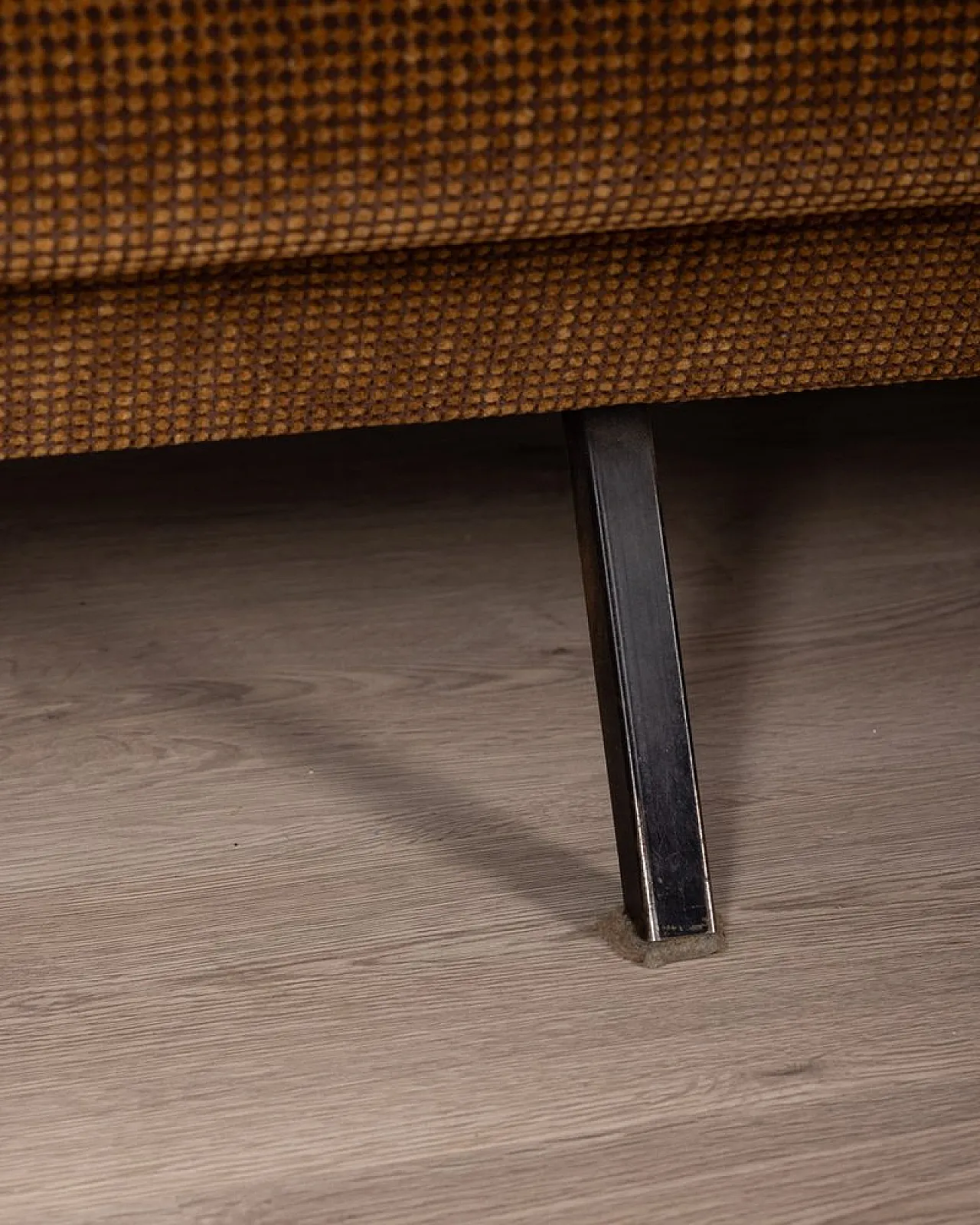 Convertible sofa in two-tone fabric, 1960s 10