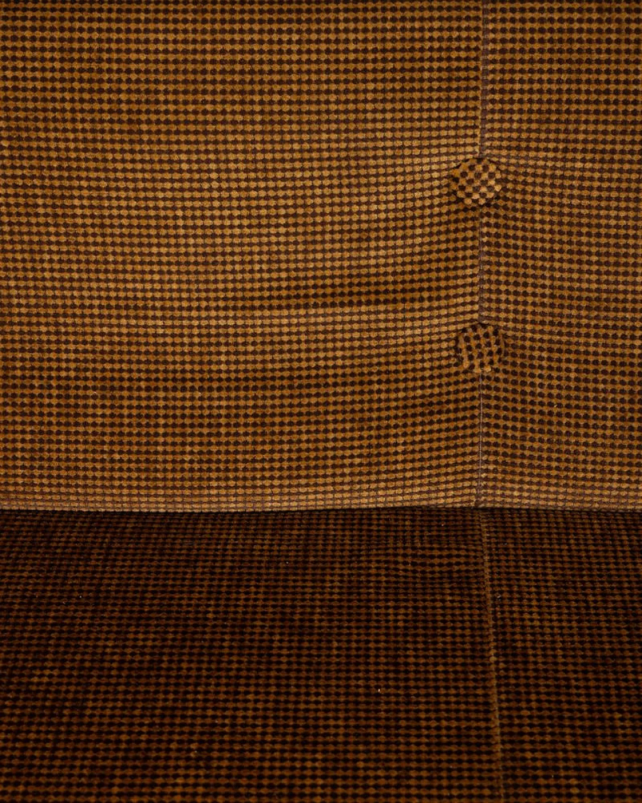 Convertible sofa in two-tone fabric, 1960s 11