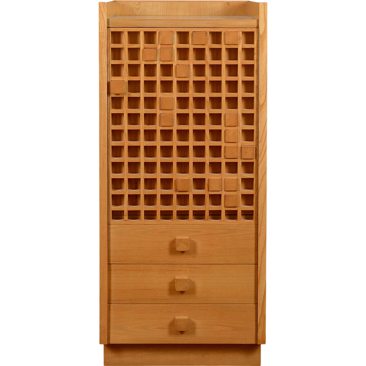 Wooden sideboard by Oreste Massetani, 1970s 9