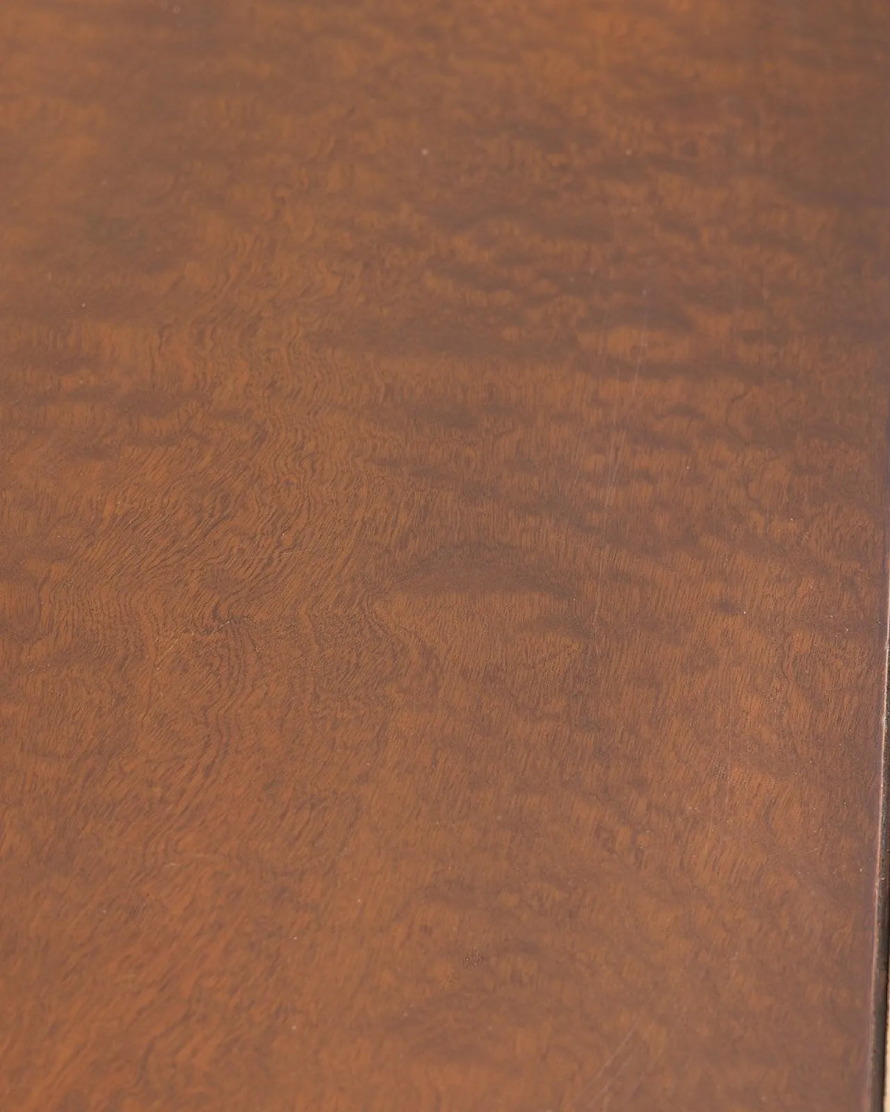 Coppia di comodini in ottone e legno, anni '50 9