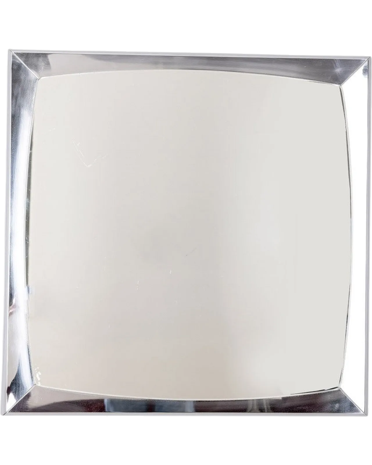 Wall mirror in chrome metal, 1970s 10