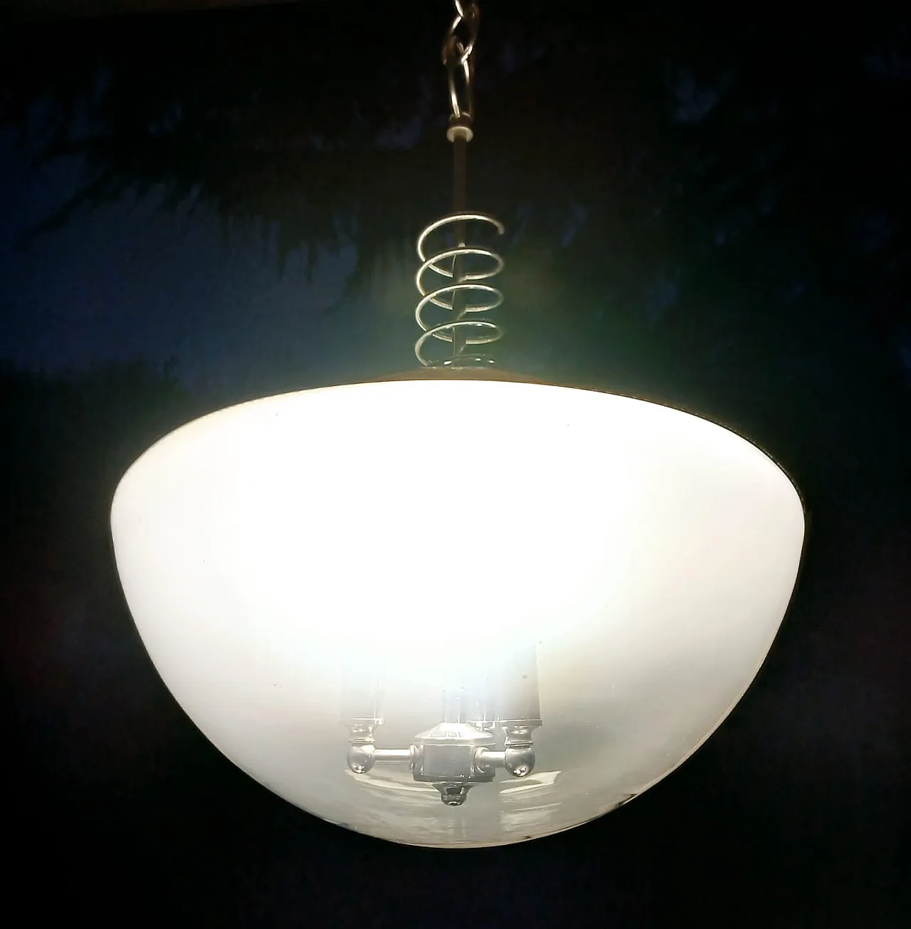 Lampadario da soffitto Murano, 70s 4