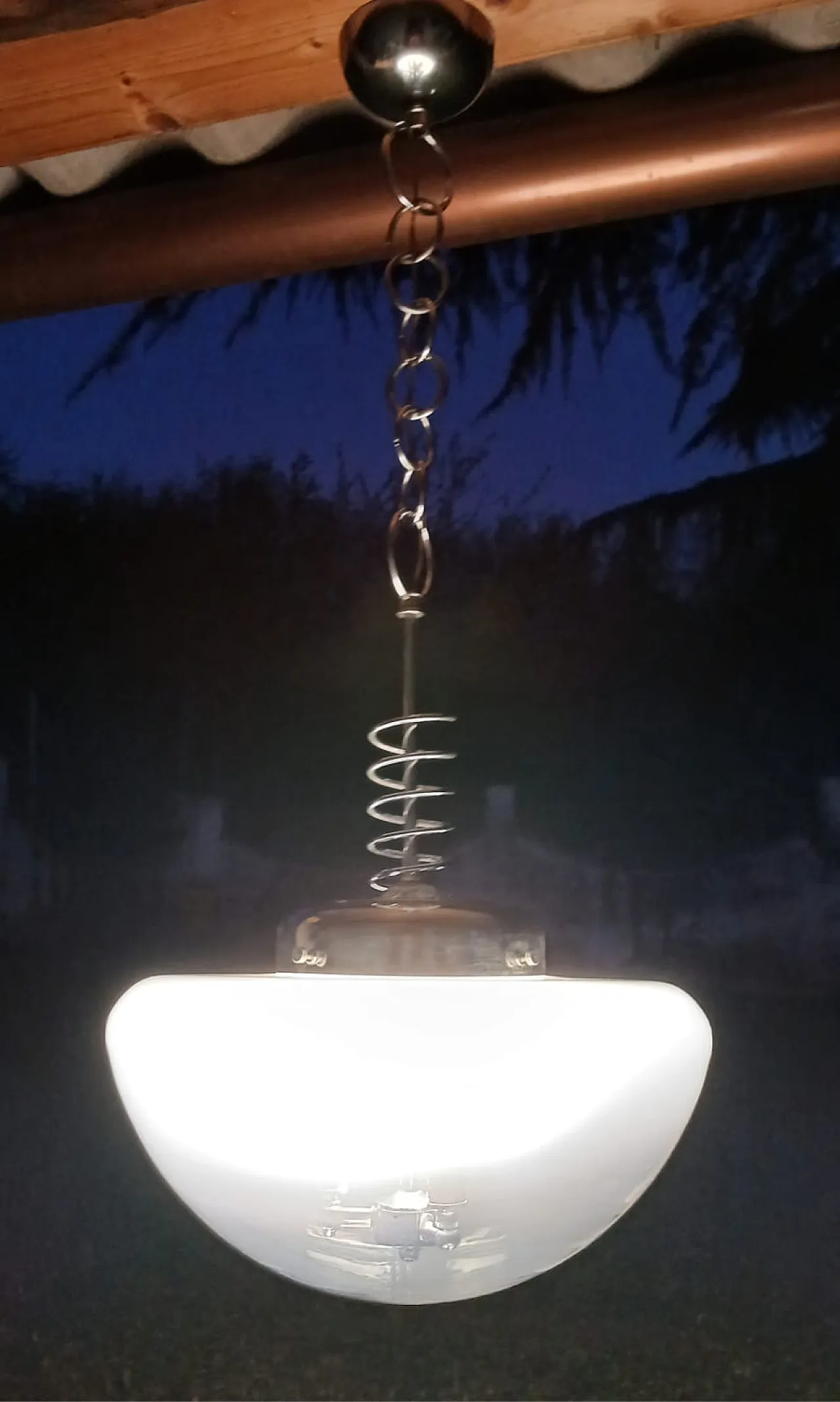 Lampadario da soffitto Murano, 70s 5