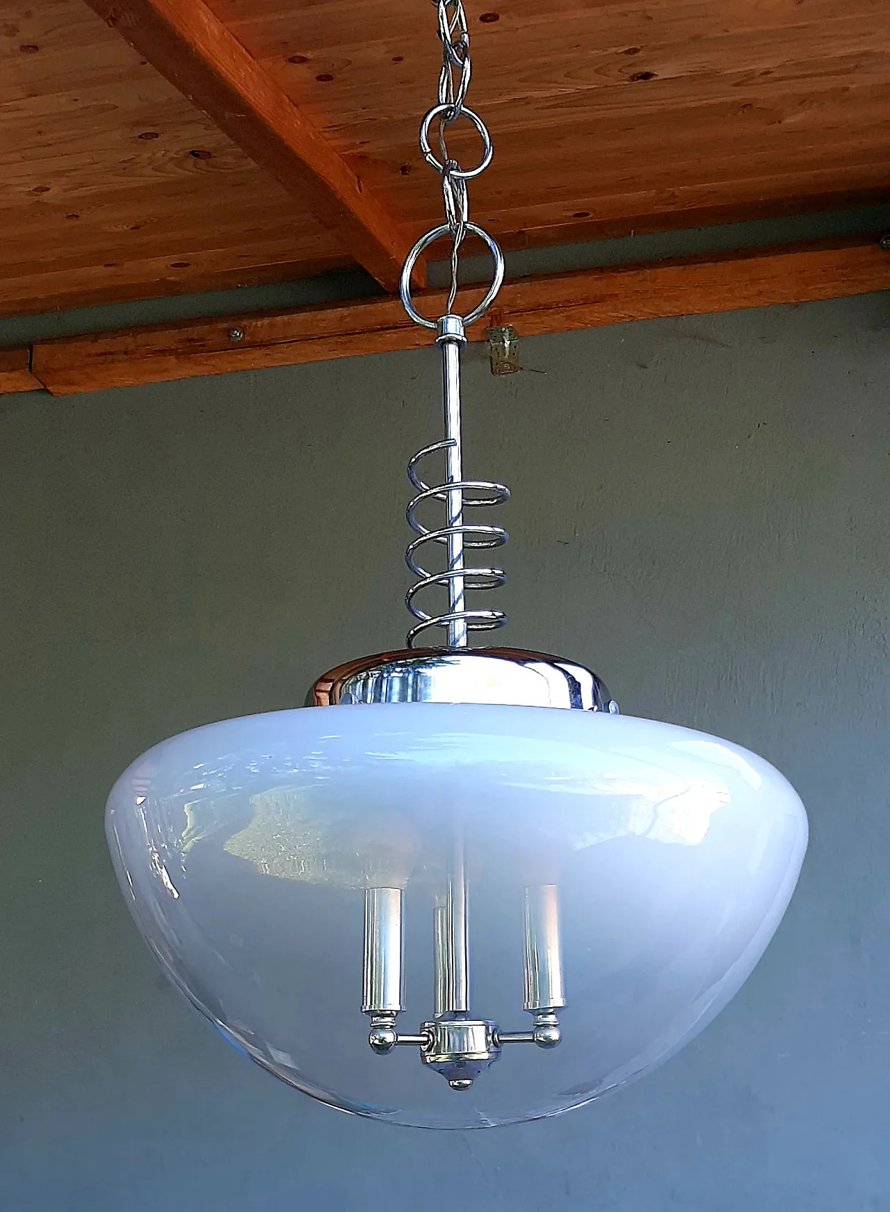 Lampadario da soffitto Murano, 70s 7