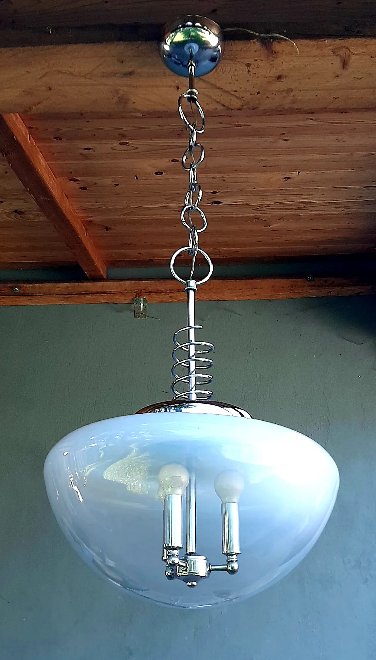 Lampadario da soffitto Murano, 70s 9