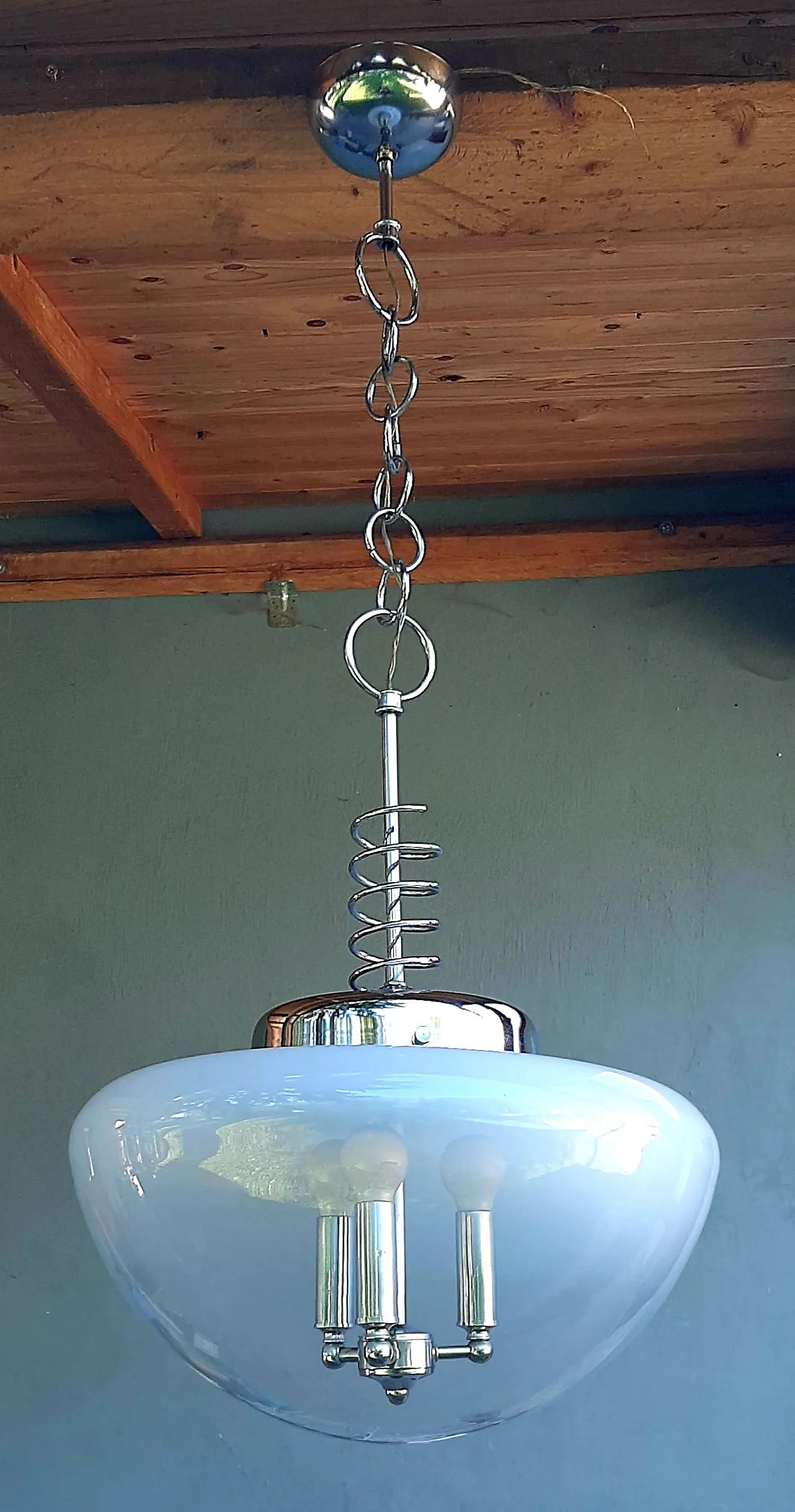 Lampadario da soffitto Murano, 70s 10