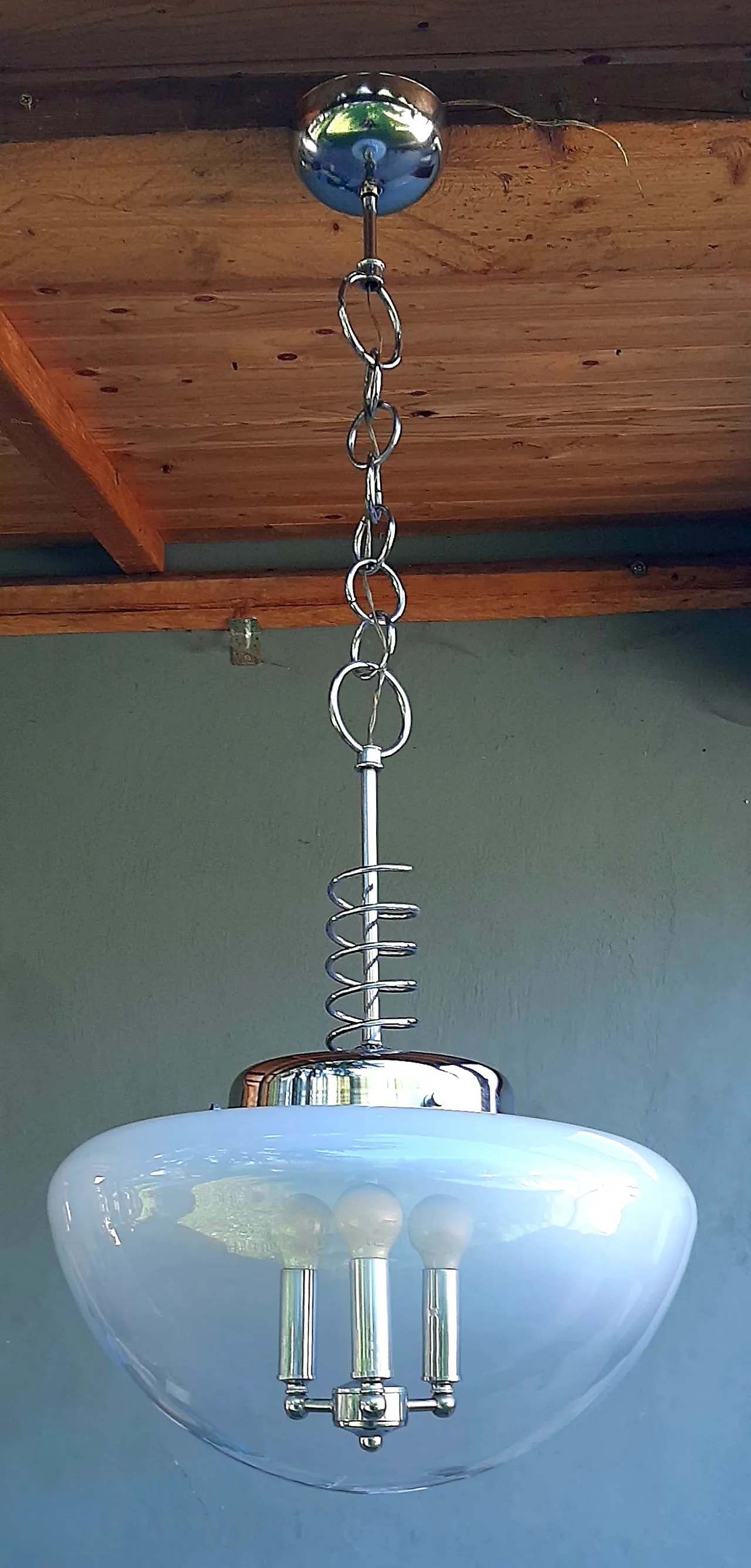 Lampadario da soffitto Murano, 70s 11