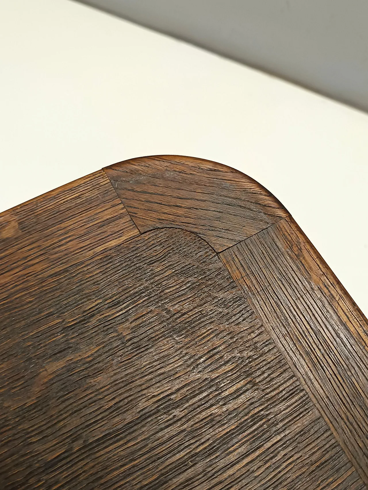 Tavolino in massello di rovere Durmast di Paolo Buffa, anni '60 9