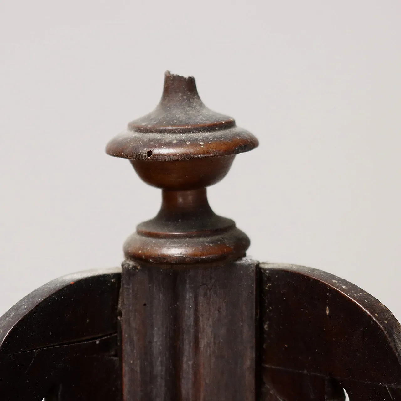 Angoliera Luigi Filippo in legno, metà '800 4