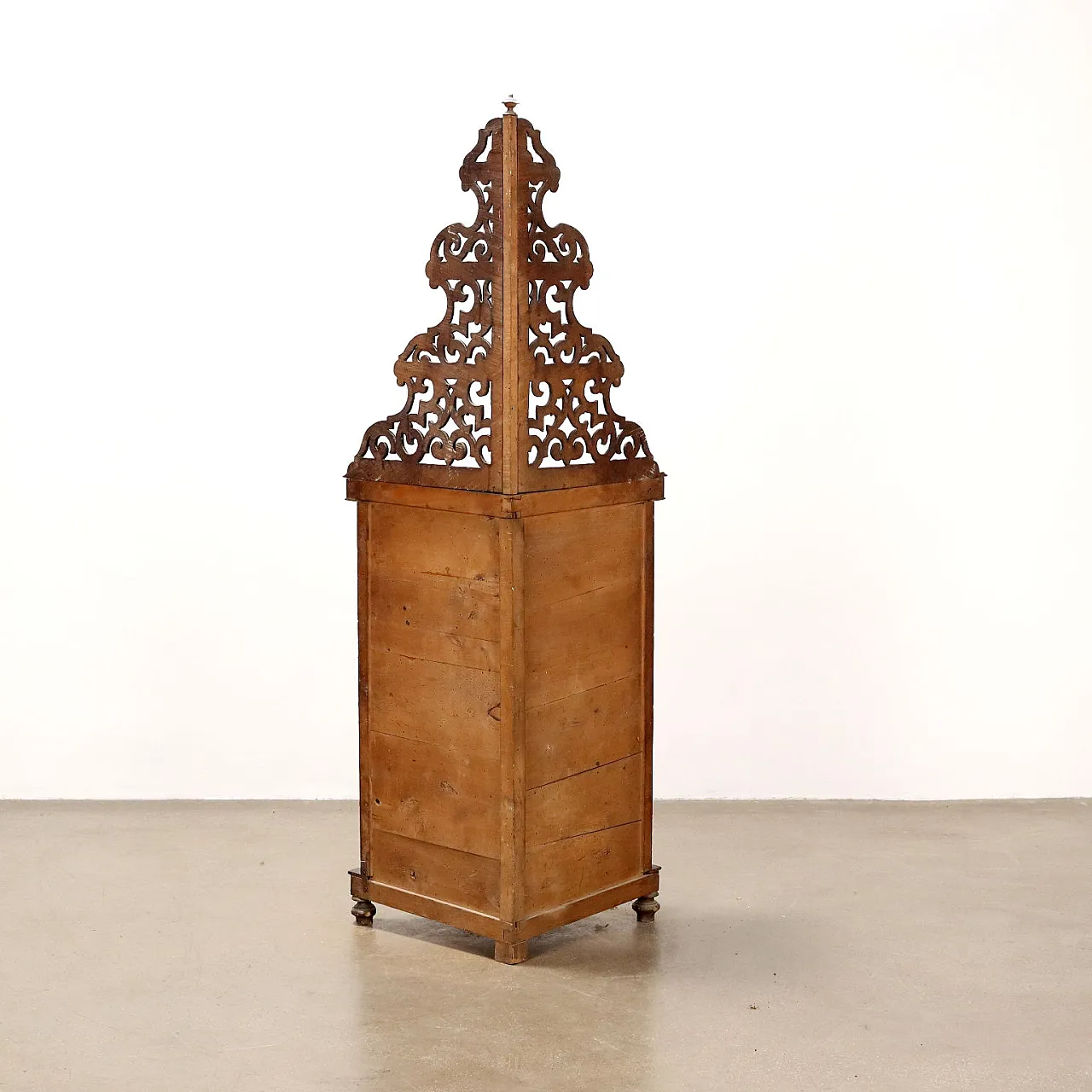 Angoliera Luigi Filippo in legno, metà '800 9