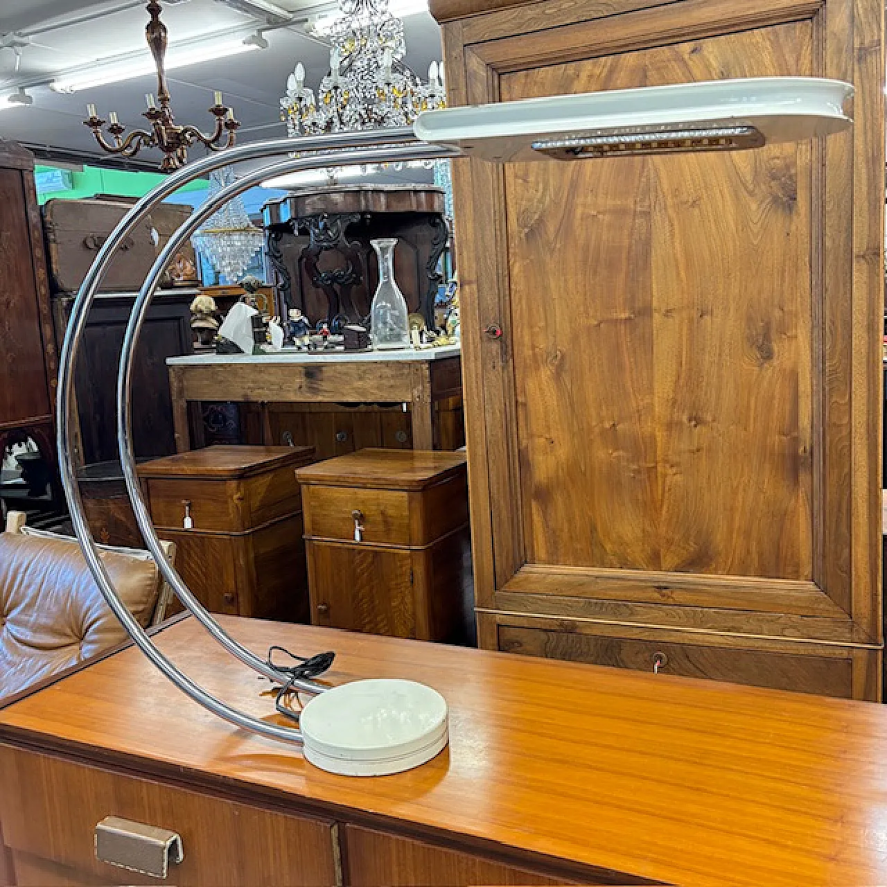 Lampadario Gesto di Bruno Gecchelin per Skipper, 1975 1