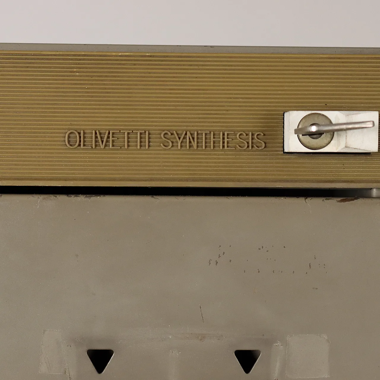 Grey Synthesis file cabinet by Ettore Sottsass for Olivetti, 1960s 3