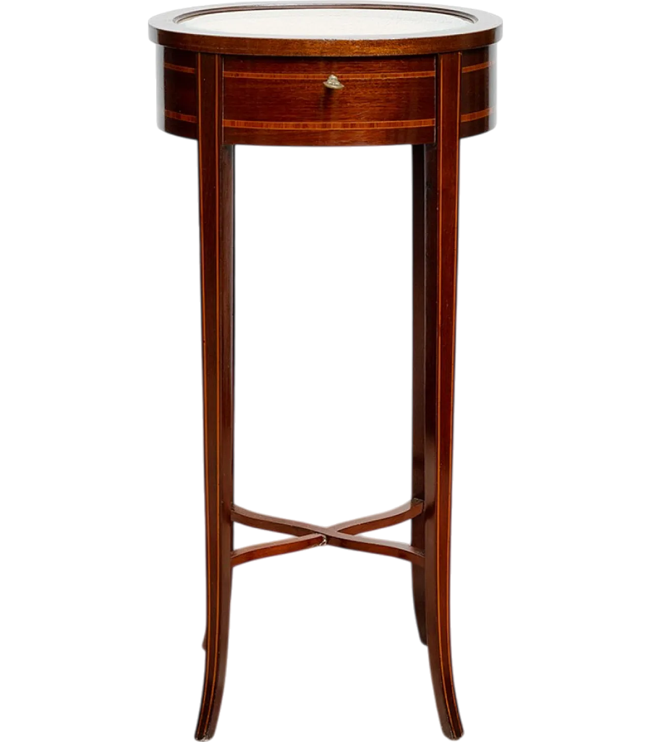 English Liberty Table in mahogany, early 20th century 6