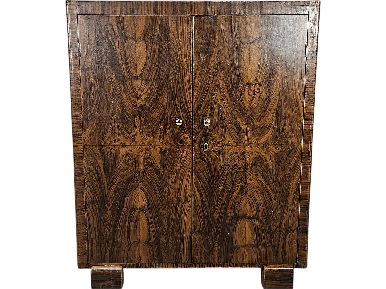 Sideboard in mahogany and fir with internal shelves, 1940s 26