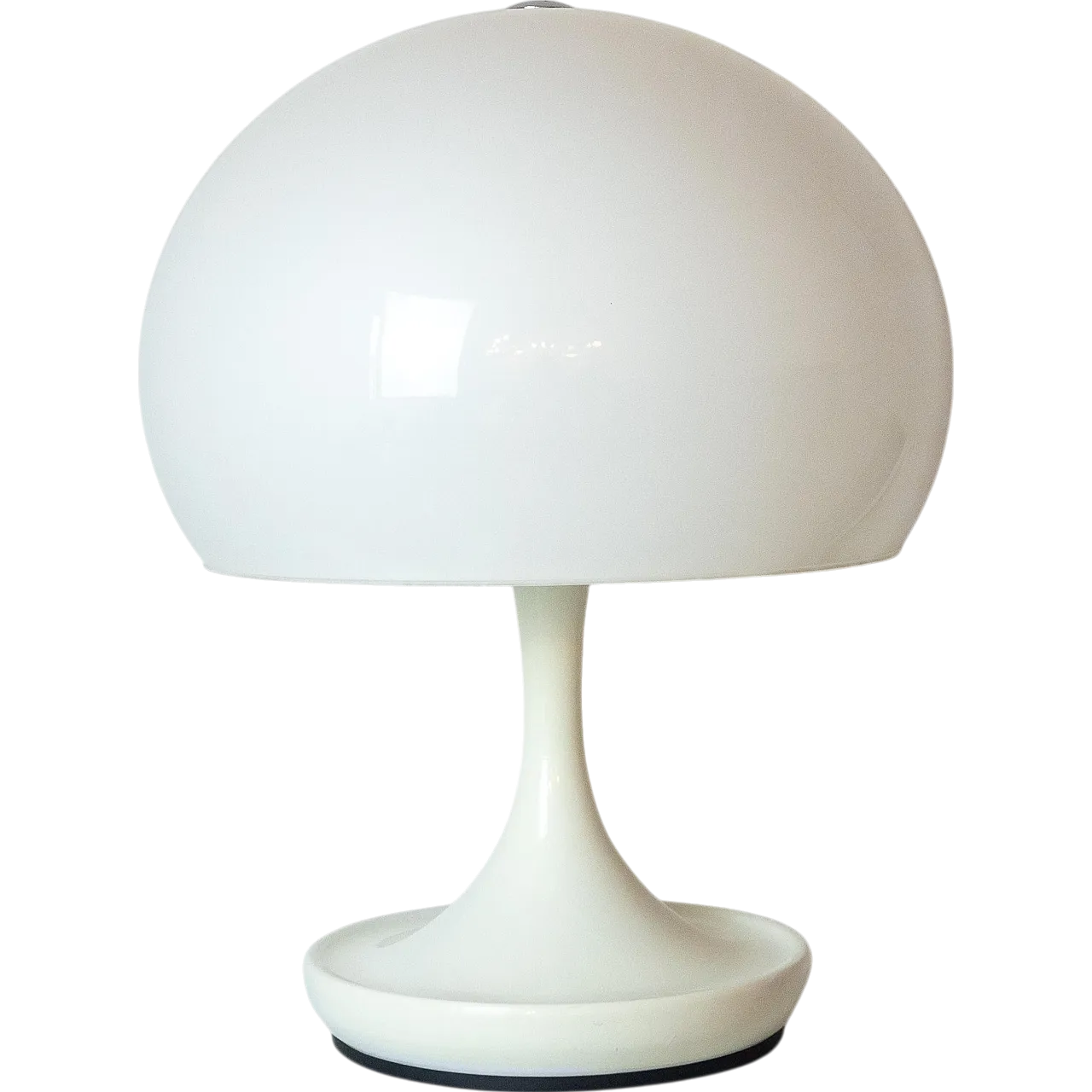 Mushroom shaped table lamp in Louis Poulsen style, 70s 14