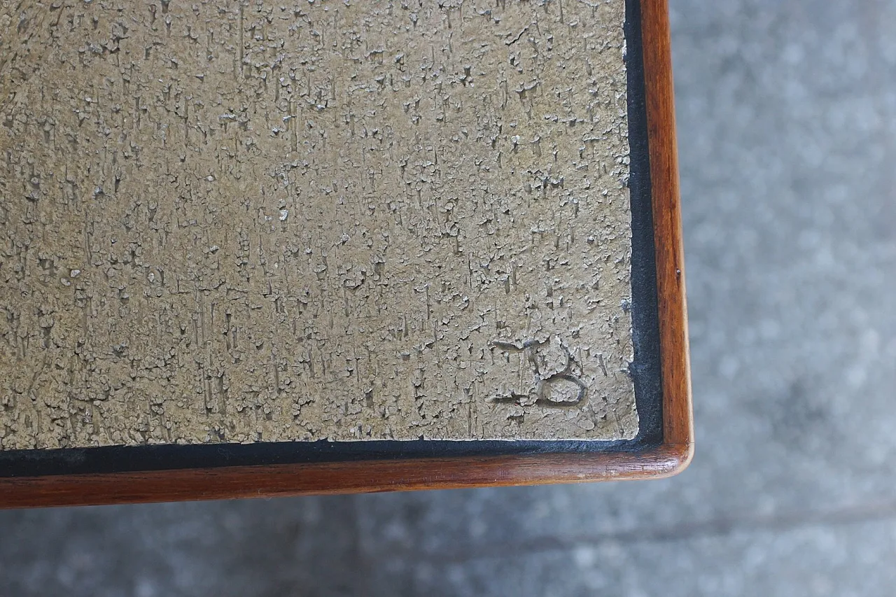 3 Tavolini in teak di Trioh, anni '60 11