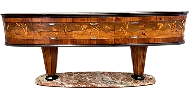 Sideboard with Mirror by Vittorio Dassi for Dassi Mobili Moderni, 1950