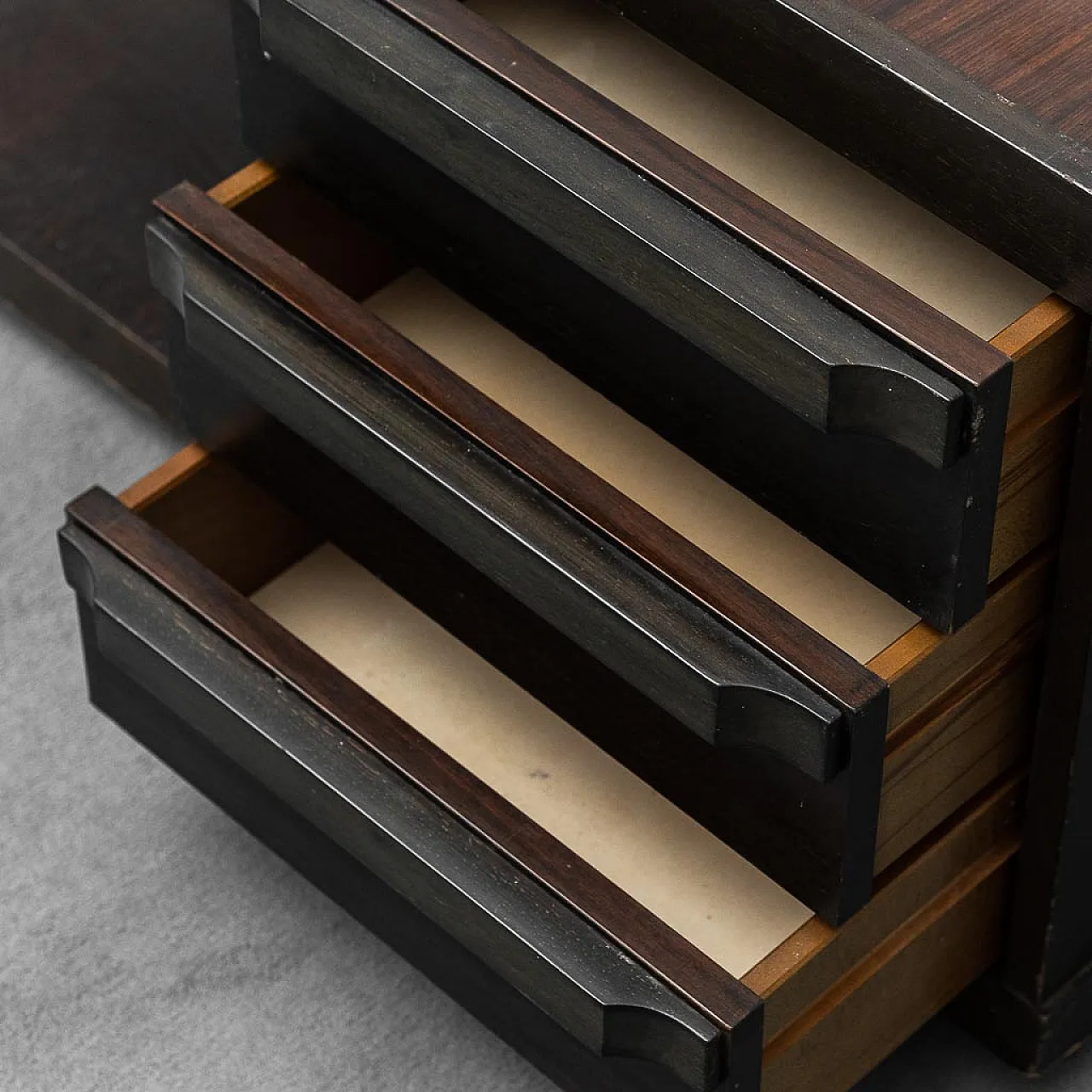 Multifunction wooden table, 70s 2