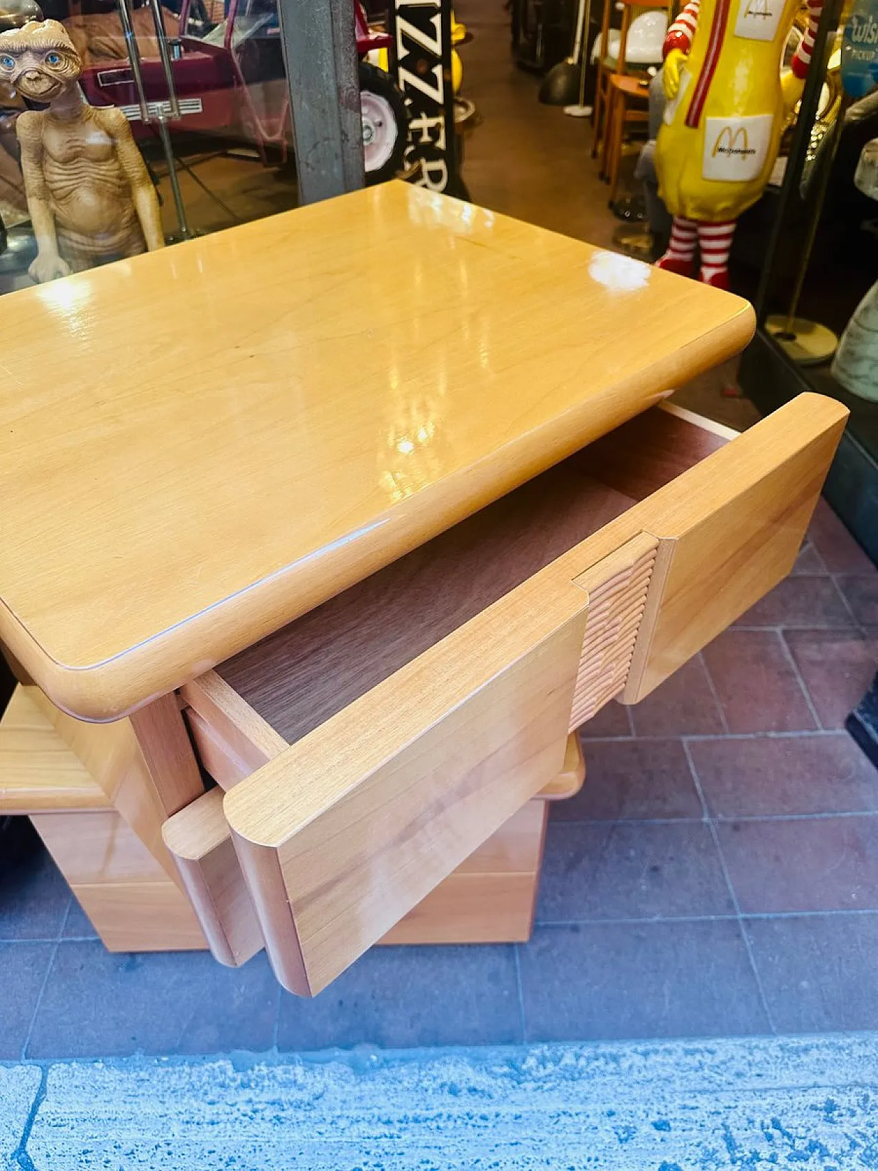 Pair of Bedside Tables by Bernini Italia, 1980 5