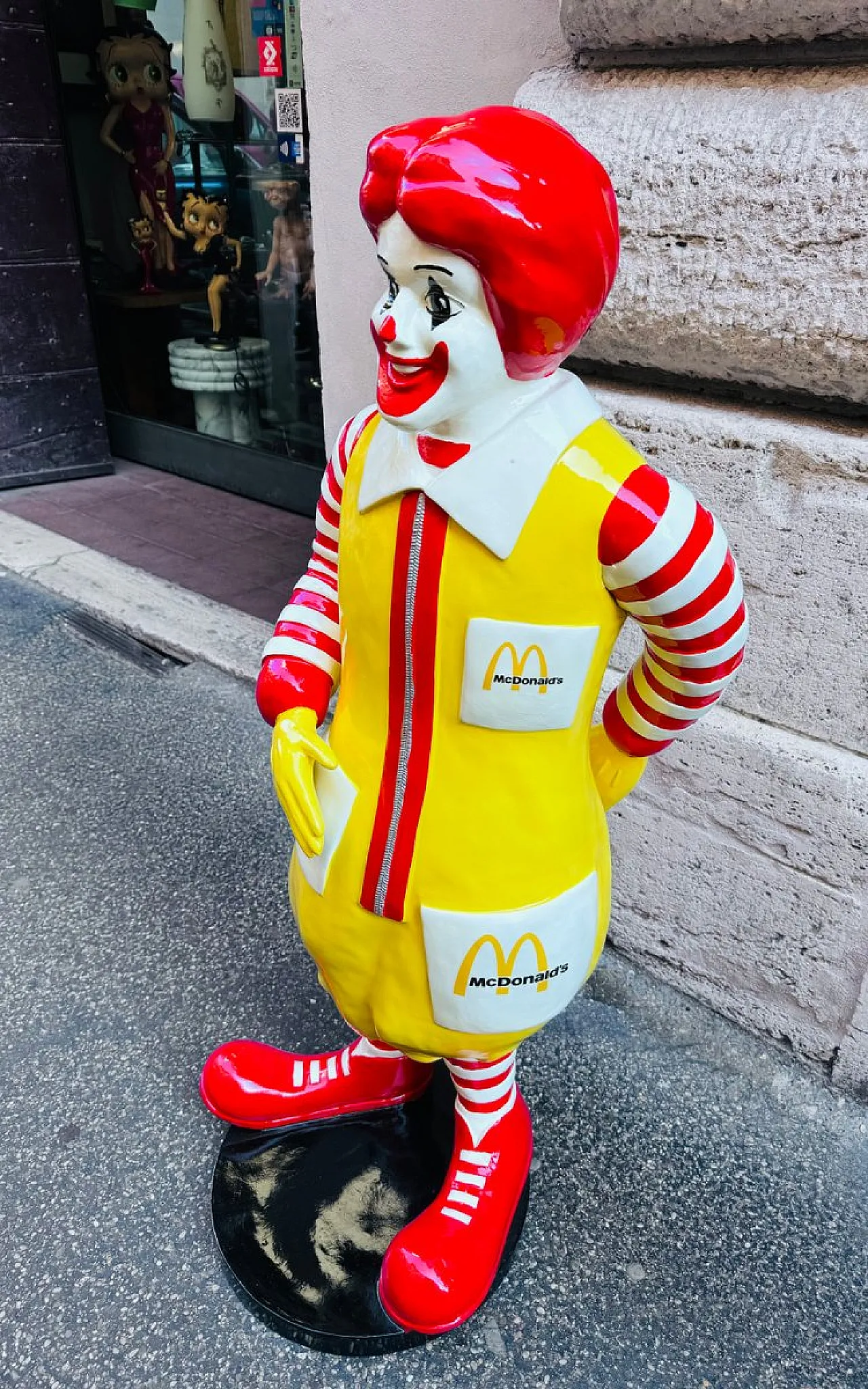 Ronald McDonald Sculpture in Resin, 2000s 1