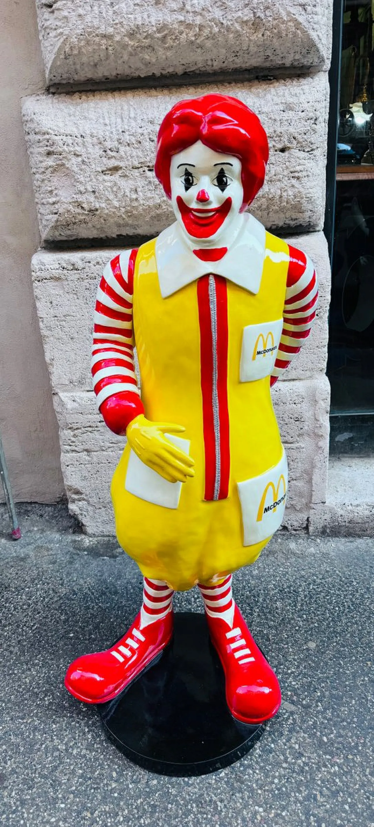 Ronald McDonald Sculpture in Resin, 2000s 2