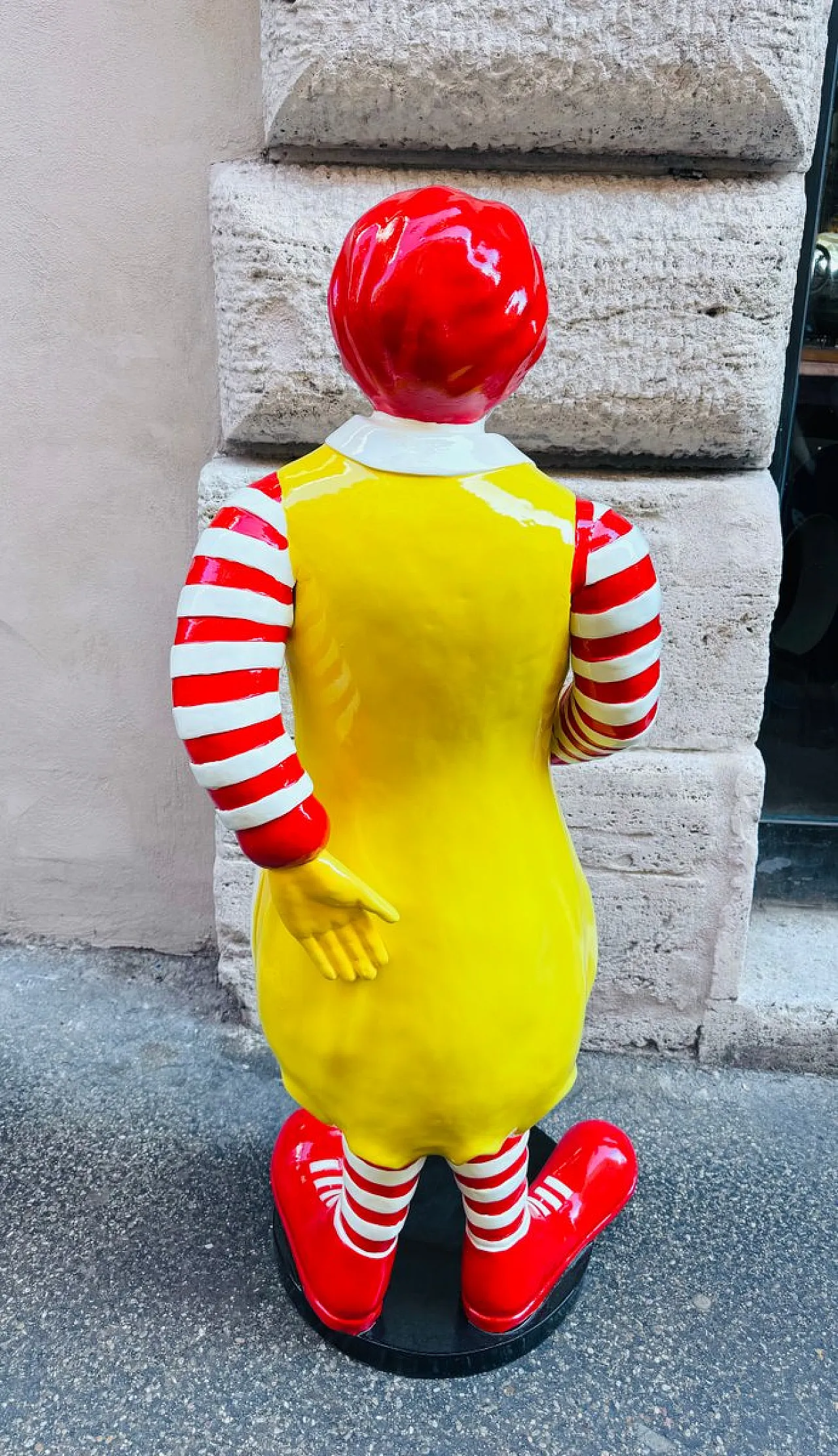 Ronald McDonald Sculpture in Resin, 2000s 3