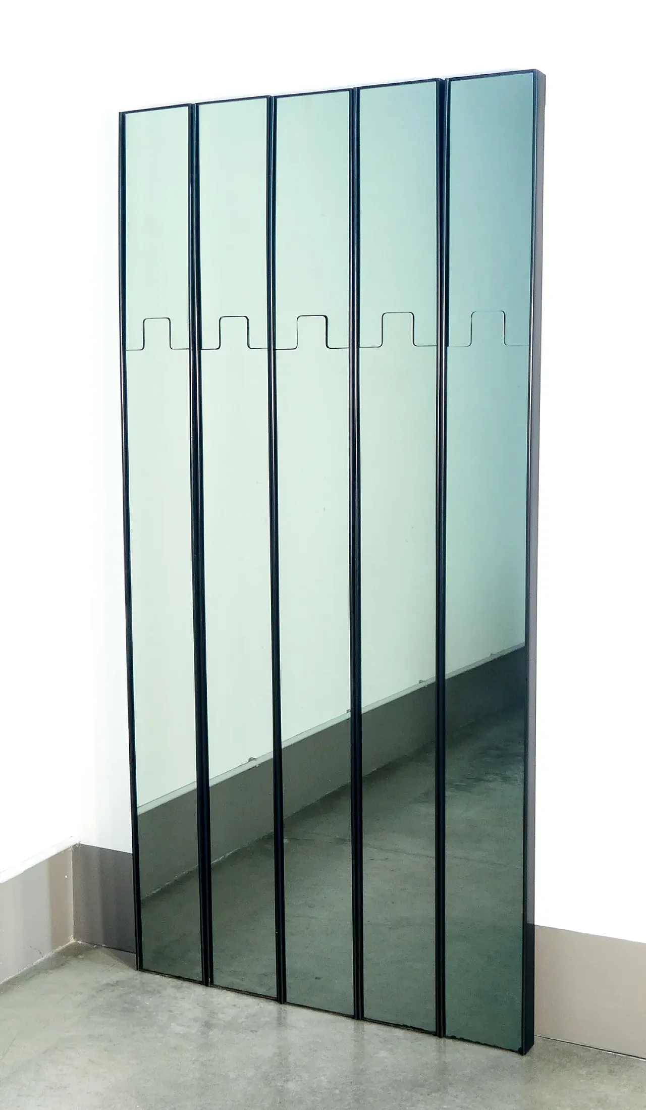 Attaccapanni specchio Gronda di Luciano Bertoncino per Elco, anni '70 1