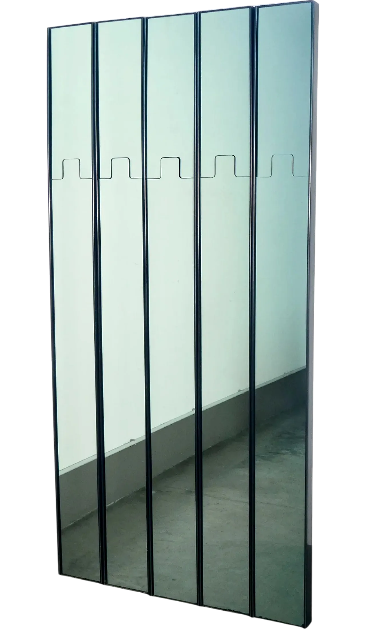 Attaccapanni specchio Gronda di Luciano Bertoncino per Elco, anni '70 8