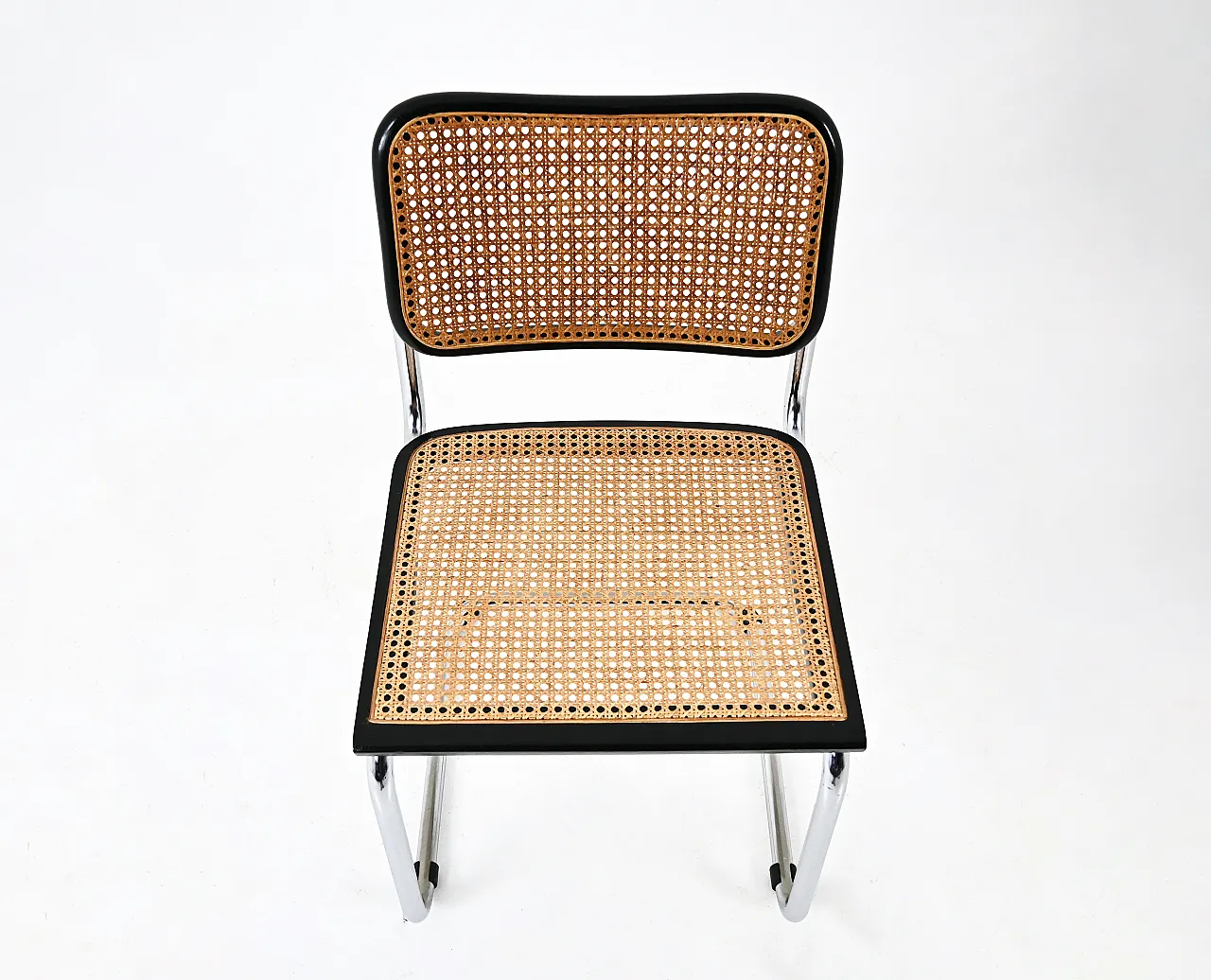 4 Dining Chairs Style B32 by Marcel Breuer, 80s 8