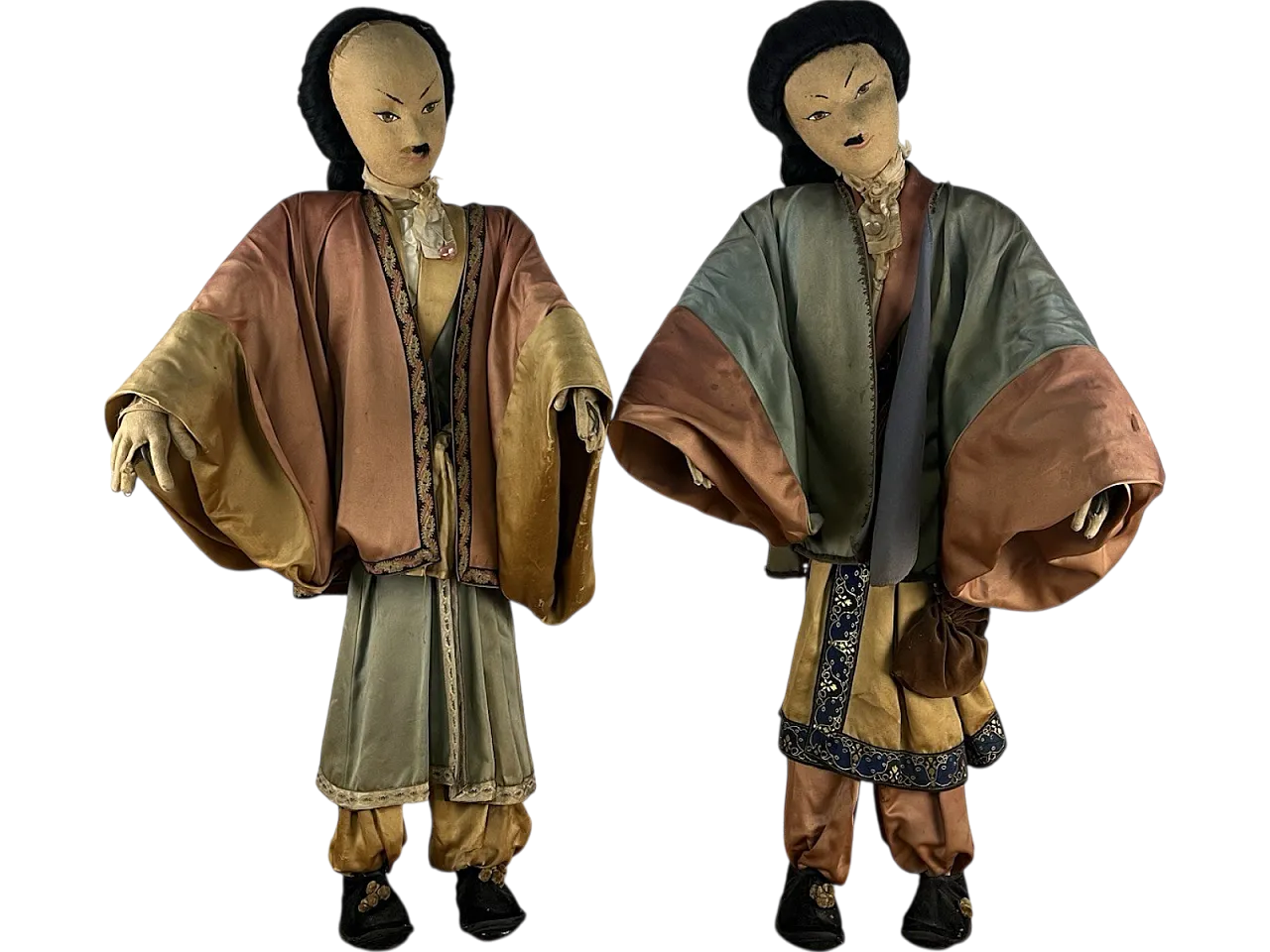 Pair of Japanese metal and fabric mannequins, 1960s 18