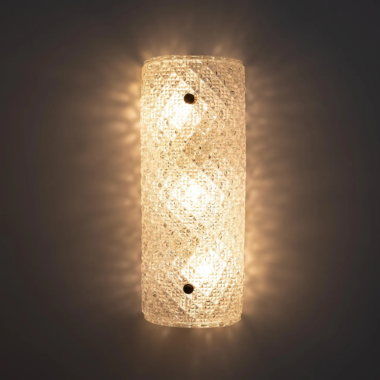 Pair of Murano glass wall lamps, 2000s 3