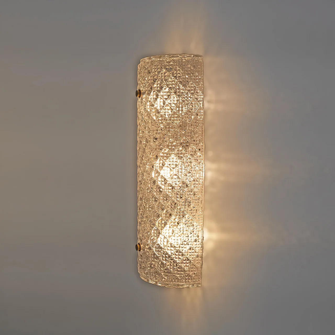 Pair of Murano glass wall lamps, 2000s 8