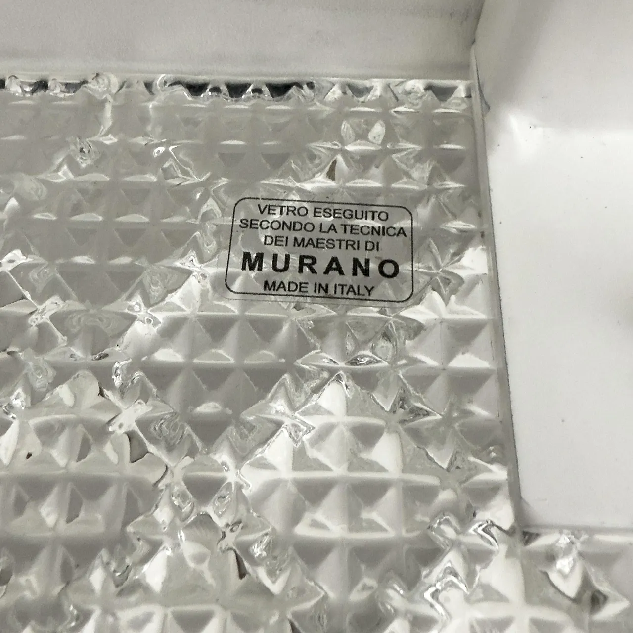 Pair of Murano glass wall lamps, 2000s 11